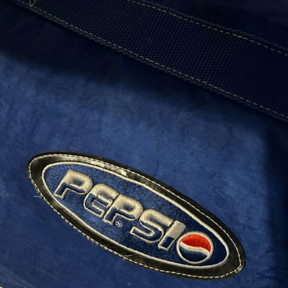 Vintage Nylon Pepsi Blue Duffel Bag Large